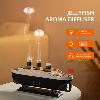 Titanic ship humidifier with remote
