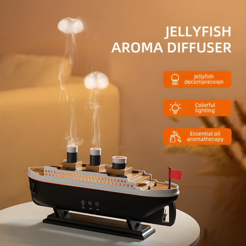 Titanic ship humidifier with remote