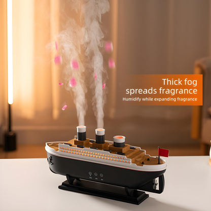 Titanic ship humidifier with remote